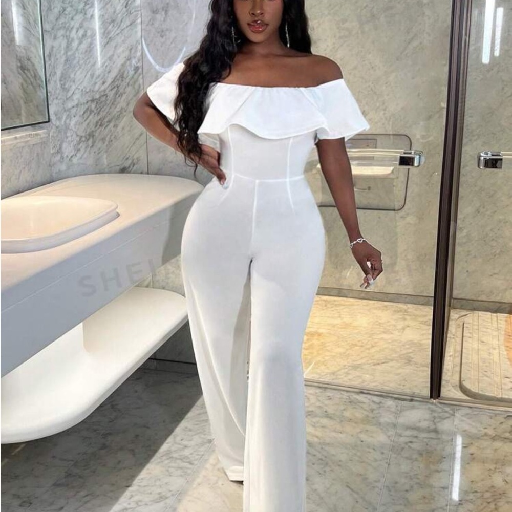 SHEIN , XS, all white